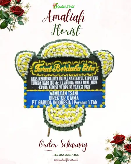 Papan Bunga Duka Kadomas